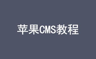 新版苹果cms播放器不能全屏解决方法