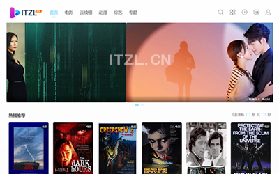 苹果CMS V10白色简约风格自适应模板