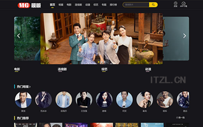 苹果CMSv10 MG主题模板PC+手机端