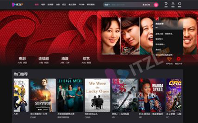 苹果CMS V10仿短视影视模版PC+H5自适应明暗双皮肤支持下载